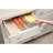 iDesign Plastic Kitchen Storage Organizer Binz with Handles, 16" x 8" x 3", Clear