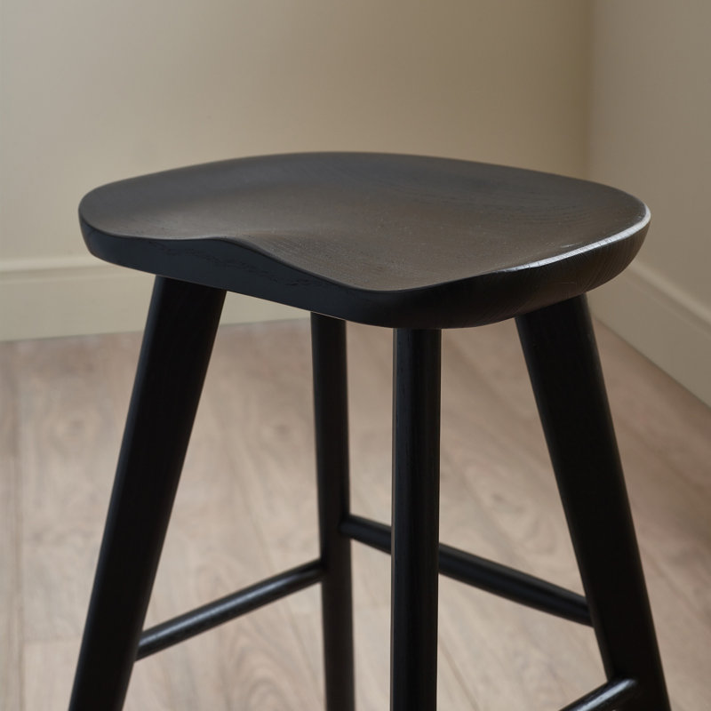 66cm Bar Stool, Black