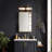 Mehwish Iron LED Lighting Wall Sconce