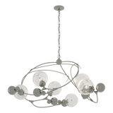Sprig 6 - Light Unique Geometric Chandelier