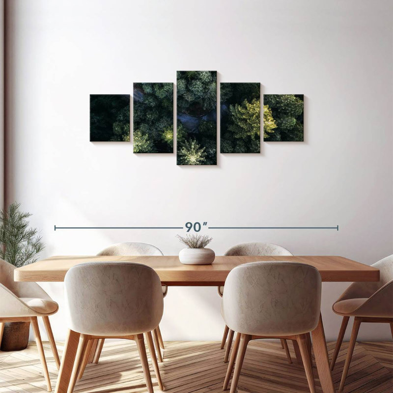 Forest Route, 30" H x 68" W