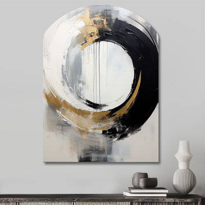 Leyland - Abstract Painting Arch Shape Assymterical Wall Art