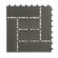 Gurli Patio 30 x 30cm Wood-Effect Tile in Brown-568760958