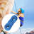10.2mm Dynamic Climbing Rope, 40M(131ft) Outdoor Rock Climbing Rope 25KN Breaking Tension
