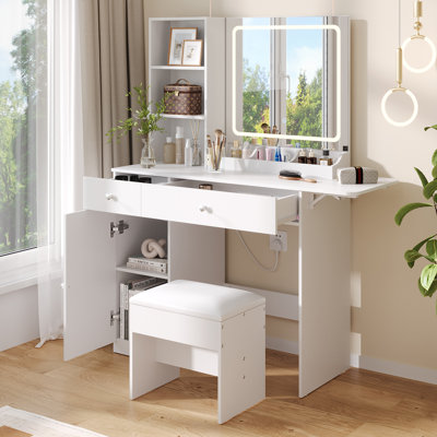 Dressing Table with Mirror