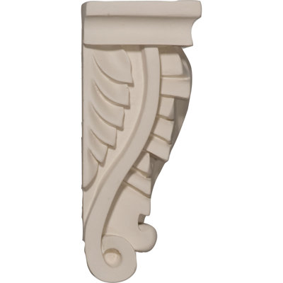 Endurathane Legacy Corbel, 4 5/8"W x 2 3/4"D x 6 3/4"H, Factory Primed