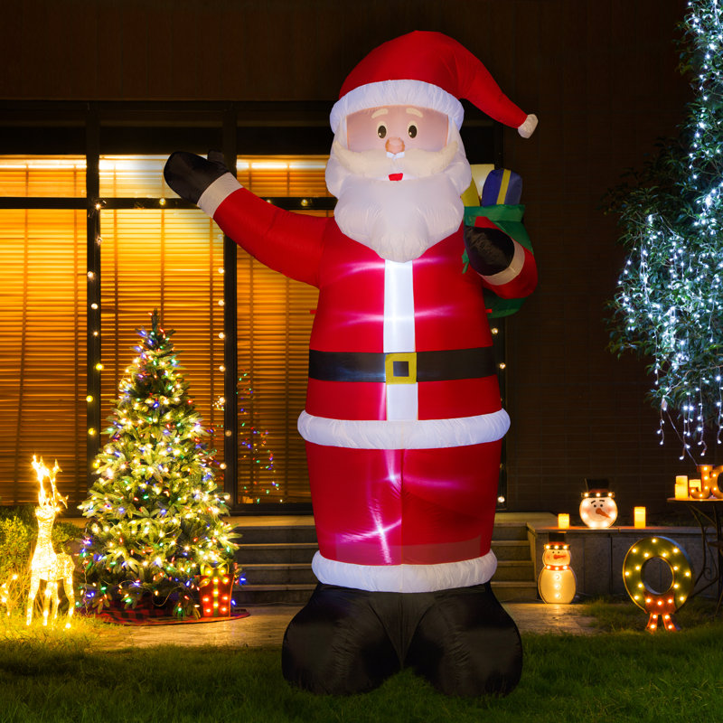 Père Noël gonflable