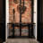 Nordic style simple black console table-1277774584