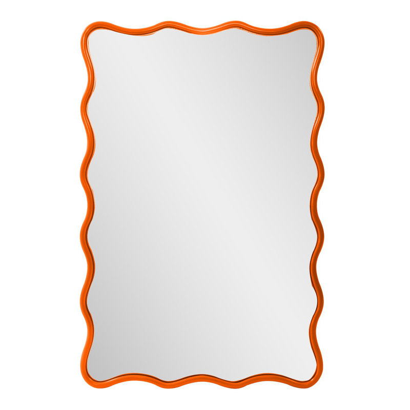 Angelo Rectangle Mirror, Orange