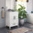 Brecken 23.88 " W Freestanding Standard Free Standing 1 Single Vanity Bathroom Vanity With Vitreous China Top-442955616