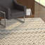 Tapis crème à chevron en jute Pheobe-16770000
