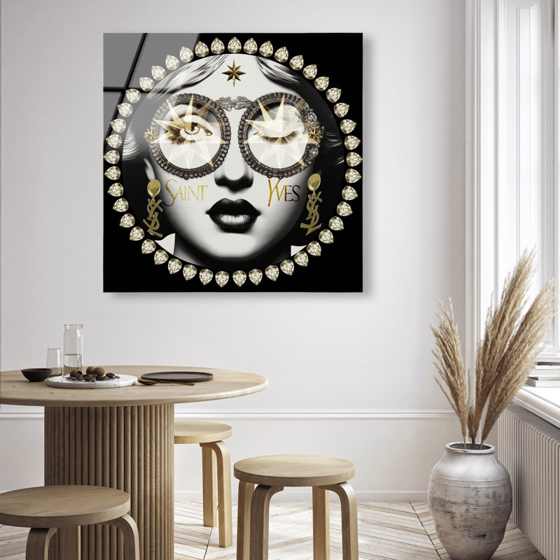 Dazzling Rockette Canvas Fashion Print by Oliver Gal, 40"H x 40"W, High-Gloss Acrylic Print