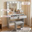 Thurston Dressing Table with Mirror-87084254