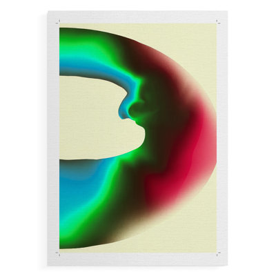 «Butterfly Scratches II», impression sur toile seulement - non encadrée