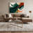 Gradient Abstract 92 Green Canvas Wall Art