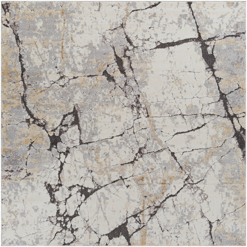 Amrita Abstract Indoor Rug, Square 7'10"