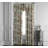 French Countryside Linen Blend Toile Room Darkening Rod Pocket Single Curtain Panel-60500126