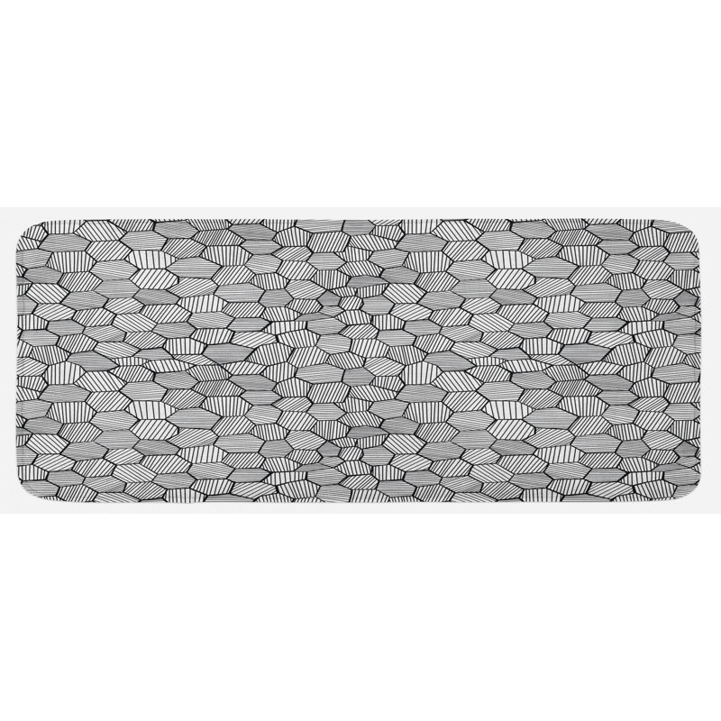 Modern & Contemporary Synthetic Kitchen Mat