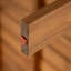 Ensemble de canapés en bois d'acacia Comfort
