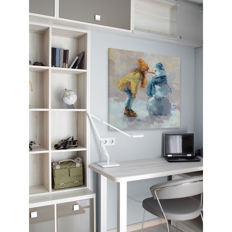 "" -peinture sur toile tendue Bellefontaine, H 12 po x l 12 po x P 1,5 po