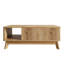 Modern Lift-Top Coffee Table with 3D Wave Design and Open Side Compartment-763422613-763422696-763422697
