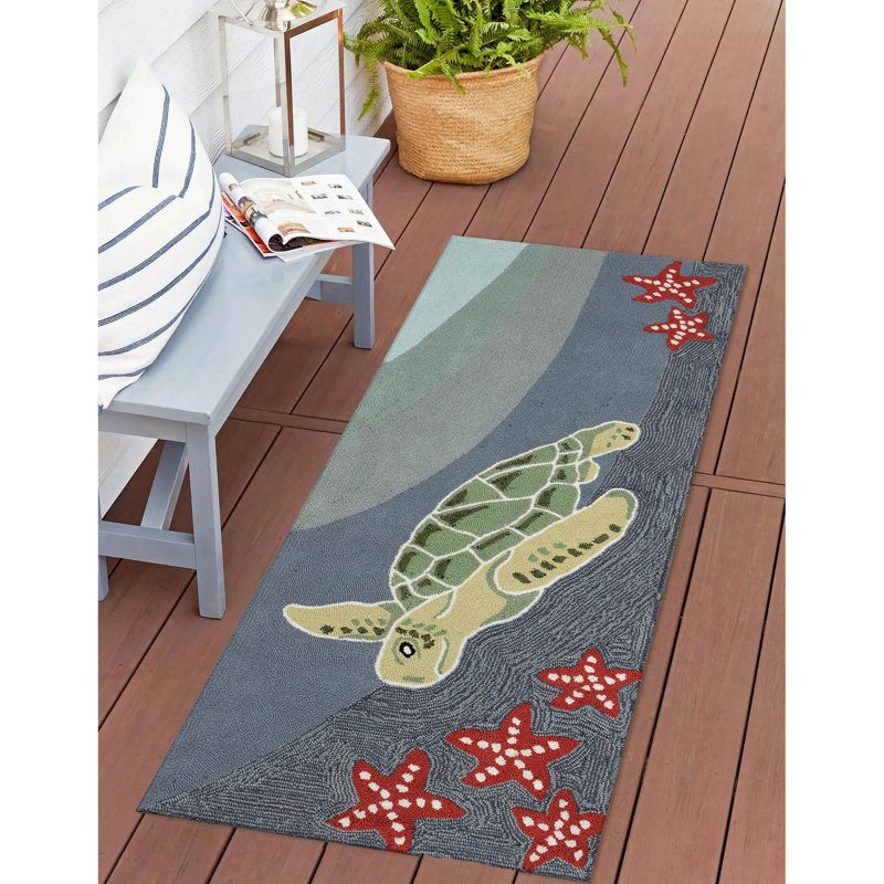 Zilla  No Pattern And Not Solid Color Polyester Kitchen Mat, 24" W x 60" L