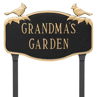 Cardinal Garden Sign