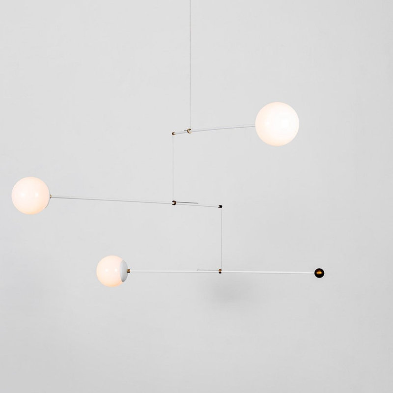Mobile Chandelier, White