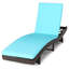 Chaise longue inclinable de 83 po avec coussins 83 po-1843248602