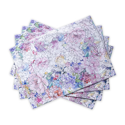 Cotton Floral Rectangle Placemat
