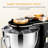 Panti 10-Speed 7-Quart Electric Stand Mixer with Splash Guard, Dough Hook, Flat Beater, Egg white separator and Whisk, Black-117484976