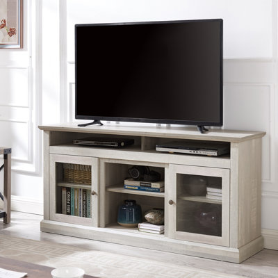 Meuble télé contemporain pour meuble télé pour téléviseur de 65 po ou moins