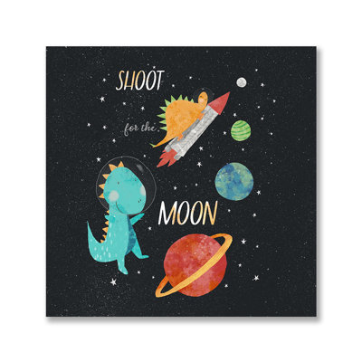 Space-O-Saurus 1 - Piece Quilt Set