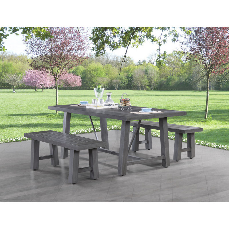 3 pièces Ensemble de patio extérieur