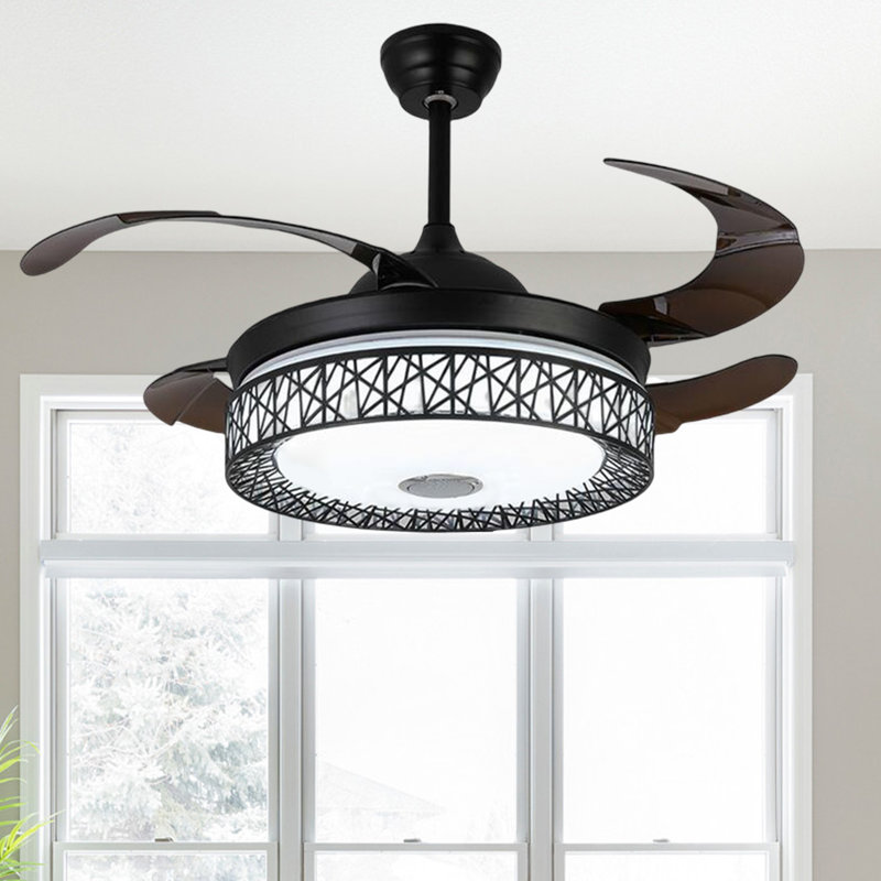 Ravil Ceiling Fan with LED Lights and Light Kit