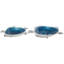 Ensemble de bols décoratifs uniques en aluminium 2 pièces Scheetz-149699484