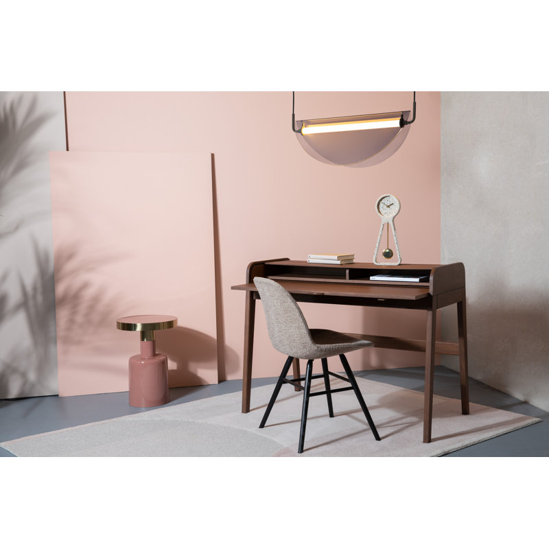 Barbier Solid Wood Writing Desk, Brown