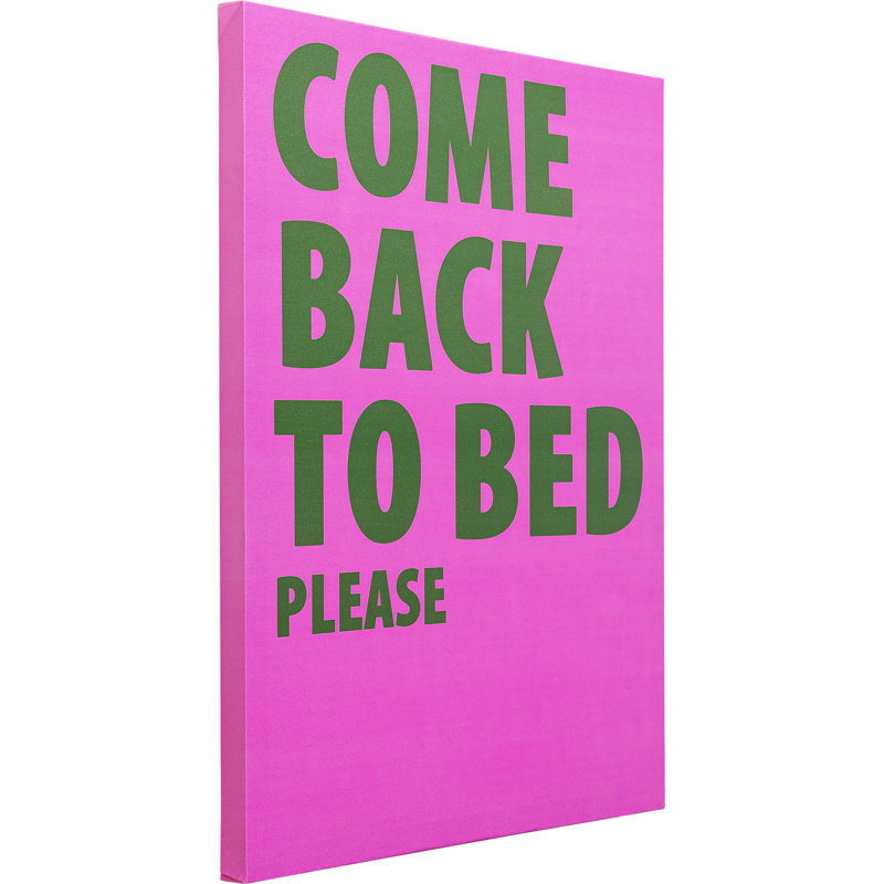 'Come Back To Bed' Framed Picture
