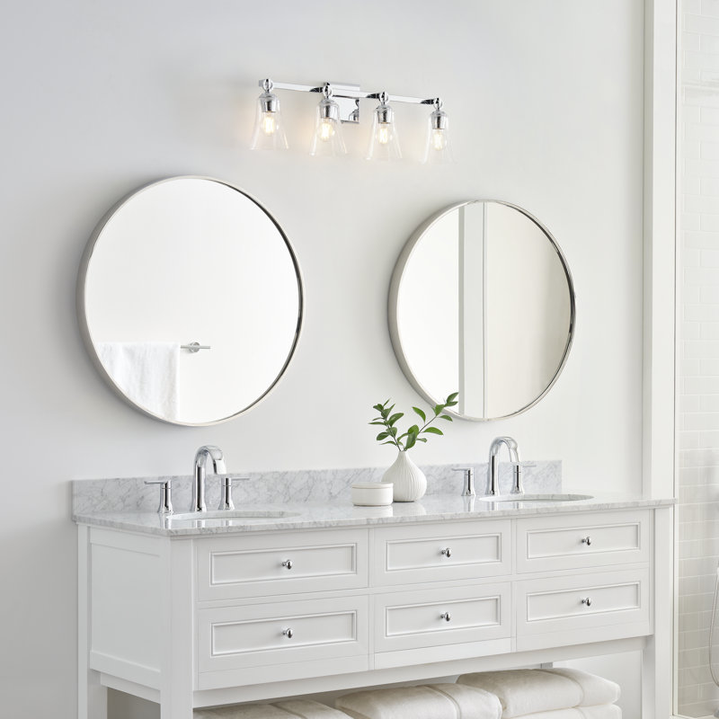 Monterro 4 - Light Vanity Light, Aged Iron