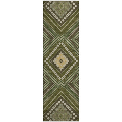 Premium Machine Washable Colmenero AMF1010 Tribal Rug