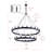 Marlyne 40 - Light Dimmable Wagon Wheel Chandelier