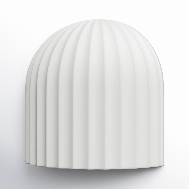 Calcott Concrete LED Flush Mounted Sconce