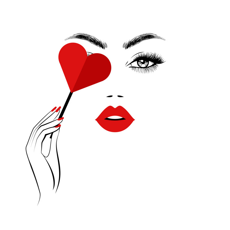 Stylish Woman - Wrapped Canvas Print, 30cm H x 20cm W x 3.8cm D