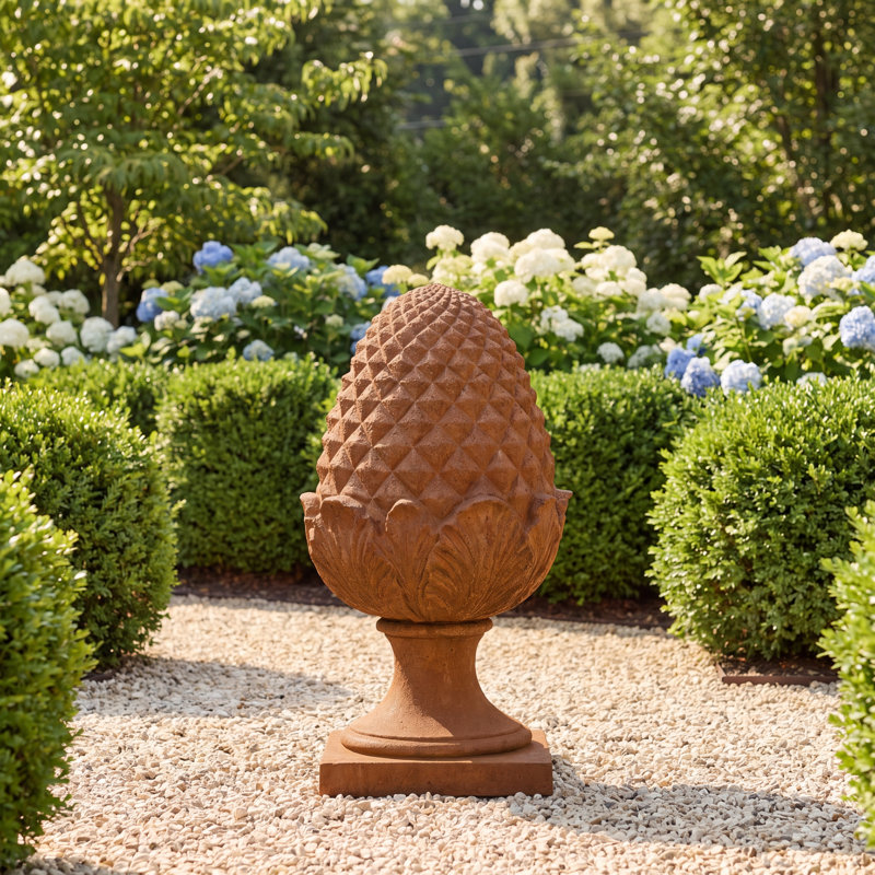 Connerton Handcrafted Garden Statue, Travertine
