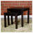 2-Piece Eucalyptus Nesting Table Set, Espresso