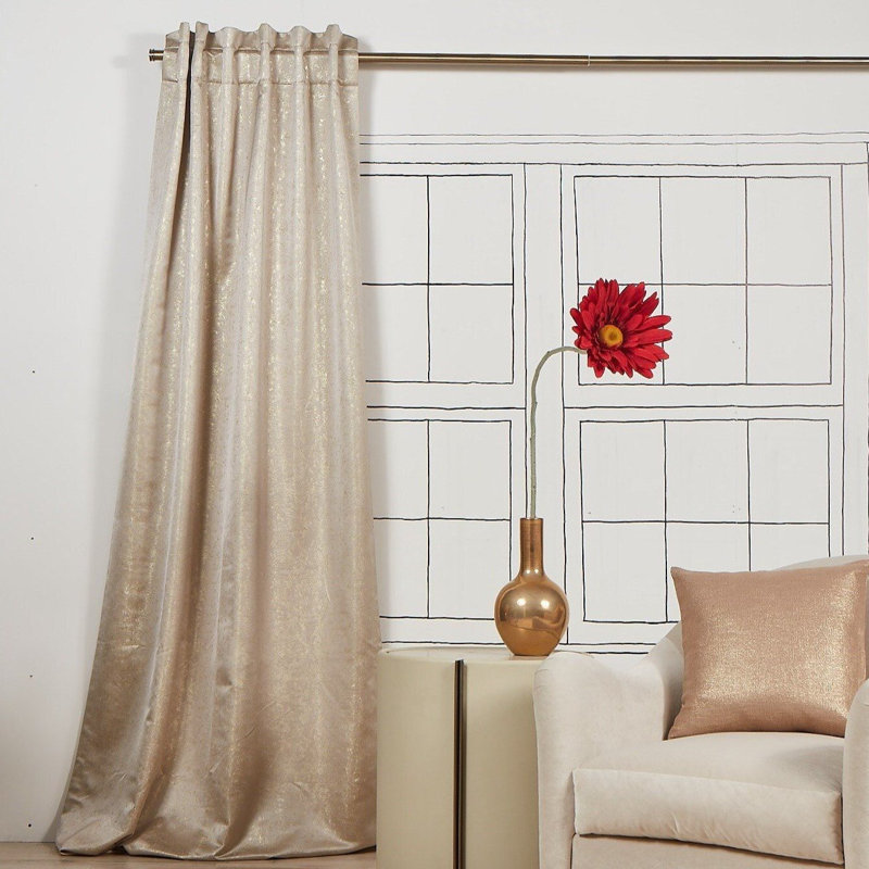 Aura Room Darkening Curtain, 50" W x 108" L