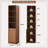66''H Narrow Bathroom Cabinet Storage