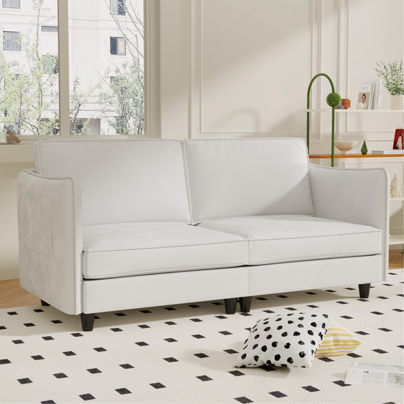 Canapé 74,27 po, Beige