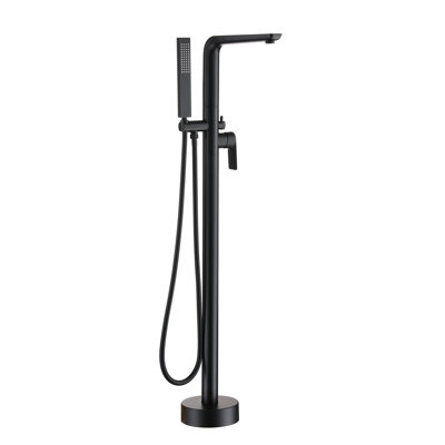 Floor Tub Filler with Diverter