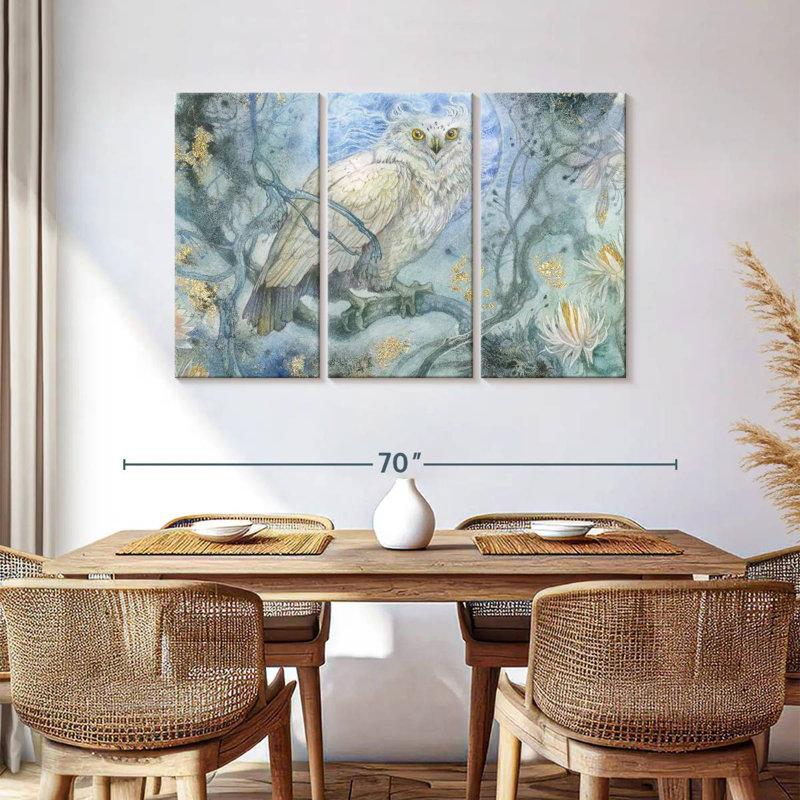 Brampt Night Wings II, 36" H x 57" W